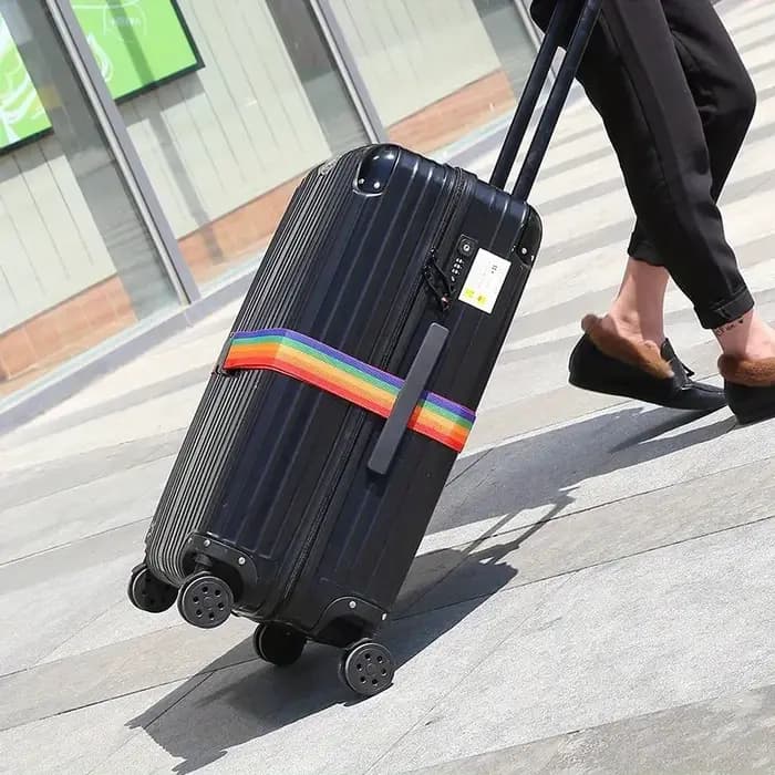 Sangle de bagage de voyage réglable avec cadenas à combinaison