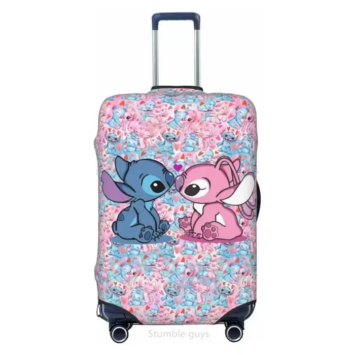 Housse de protection pour valise de voyage, motif S-Stitches, tissu élastique, convient aux bagages