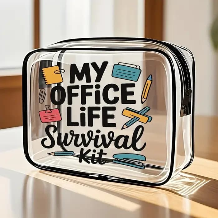 Sac fourre-tout transparent