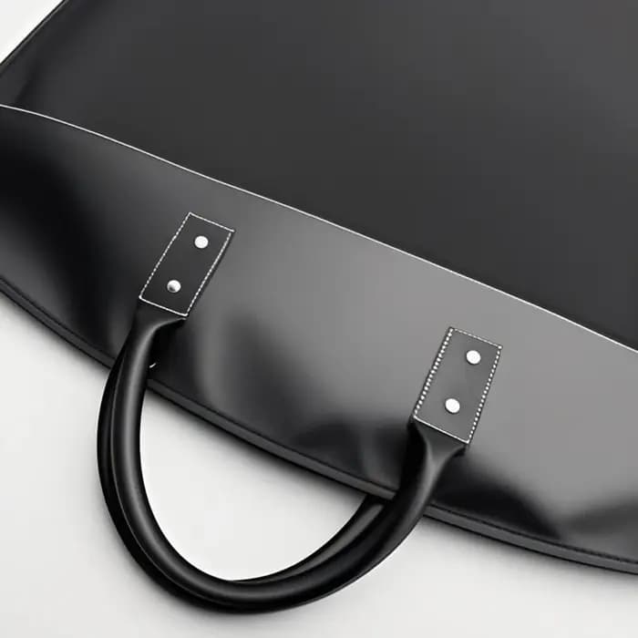 Sac à vêtements de transport en cuir pour voyage
