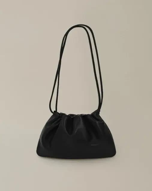 Sac de rangement de luxe en cuir souple en forme de nuage, sac de rangement léger à la mode pour tél