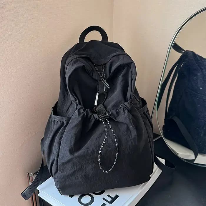 Sac à dos de grande capacité pour femme, sac à dos décontracté, sac étudiant léger, abonné design, documents scolaires, mode initiée, luxe