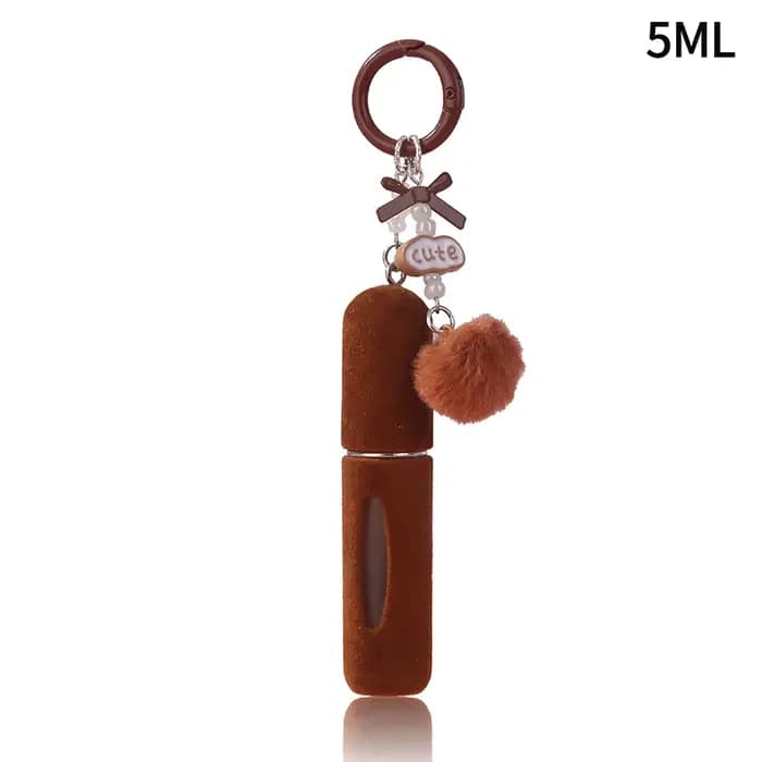 Pochette à parfum en peluche portable