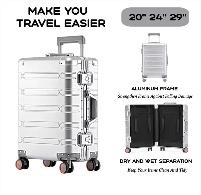 Ensemble de bagages durables de grande capacité