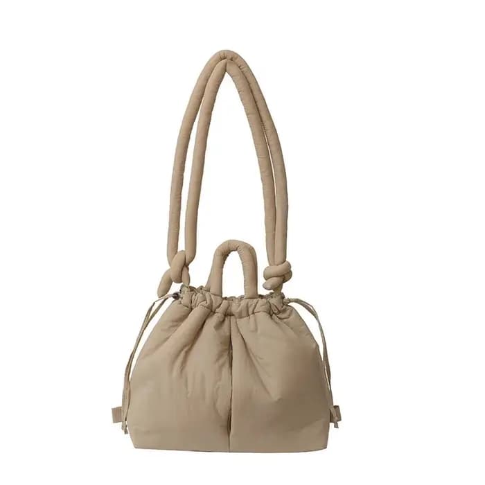 Liquidation femmes épaule sacs à bandoulière décontracté en Nylon rembourré sac fourre-tout concepteur doux bouffant