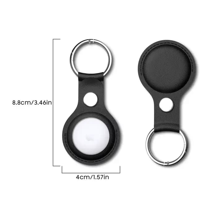 Vothoon étanche Airtag porte-clés PC étui de protection en cuir
