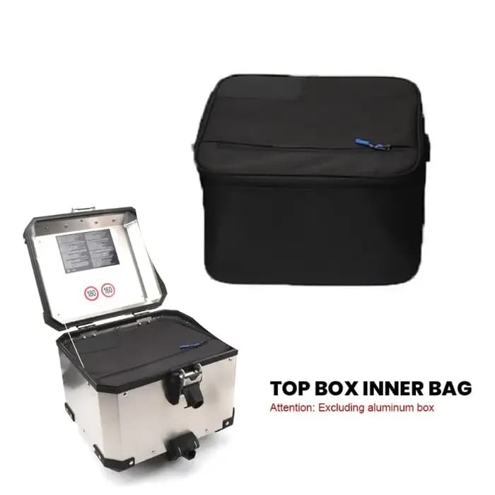 Nouveau sac à bagages moto sacs intérieurs noirs sac latéral supérieur en aluminium pour BMW R1250GS