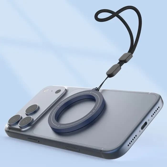 Cordon magnétique réglable pour iPhone 17/16/15 Samsung Xiaomi - Compatible MagSafe