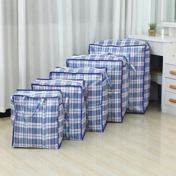 Sac de rangement pliable et Portable en plastique épais