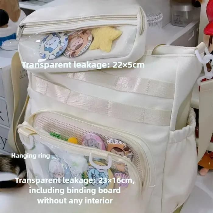 Sac à main Ita Transparent japonais pour femmes