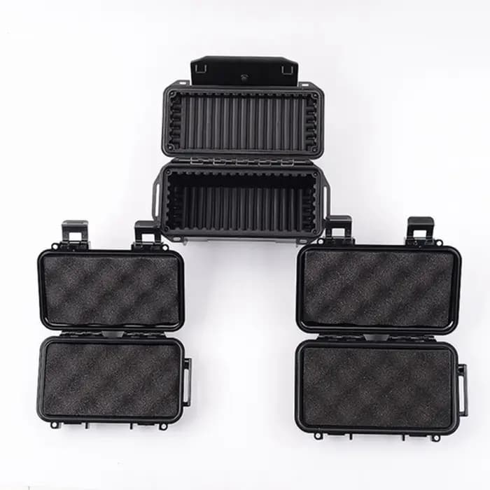 3TAN-Mallette de rangement extérieure antichoc, mallette scellée, boîte de rangement en plastique, b