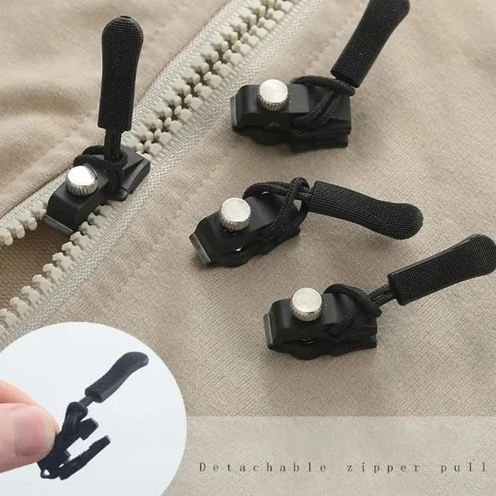 Nouveau Kit de Réparation de Fermetures Éclair de 3 Tailles Différentes