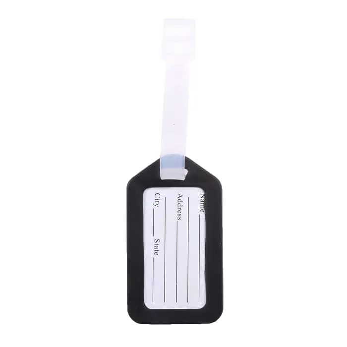 1-10 pièces étiquette de bagage embarquement expédition étiquettes de bagages en plastique accessoire de voyage femmes