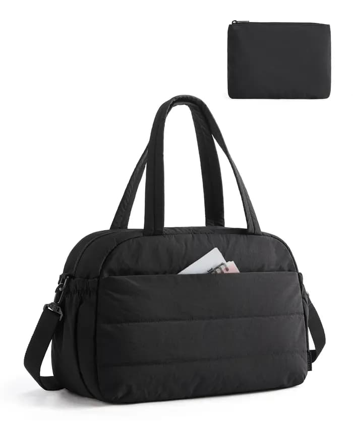 BAGSMART Sac de voyage Boston, sac de sport imperméable de grande capacité, adapté aux voyages sport