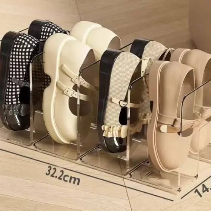 Organisateur de sac à main en plastique transparent