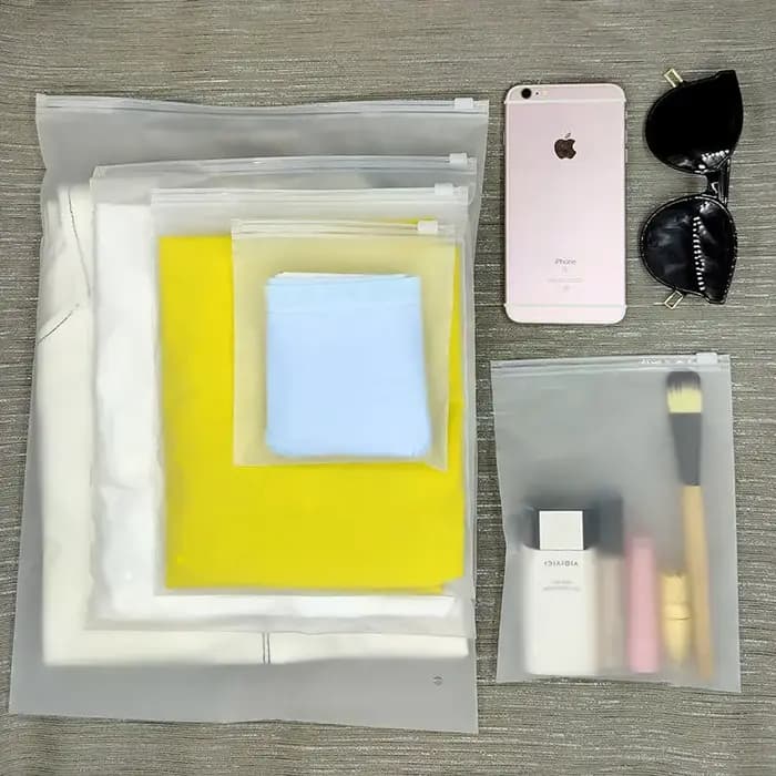 Sac en Plastique à Fermeture Éclair EVA