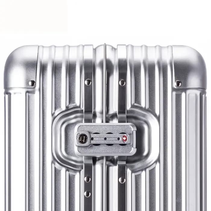 Nouvelle valise à roulettes rigide en alliage d'aluminium de haute qualité