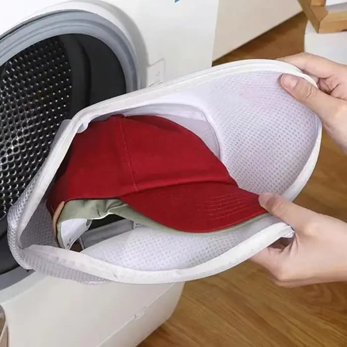 Sac de lavage pour casquettes anti-déformation