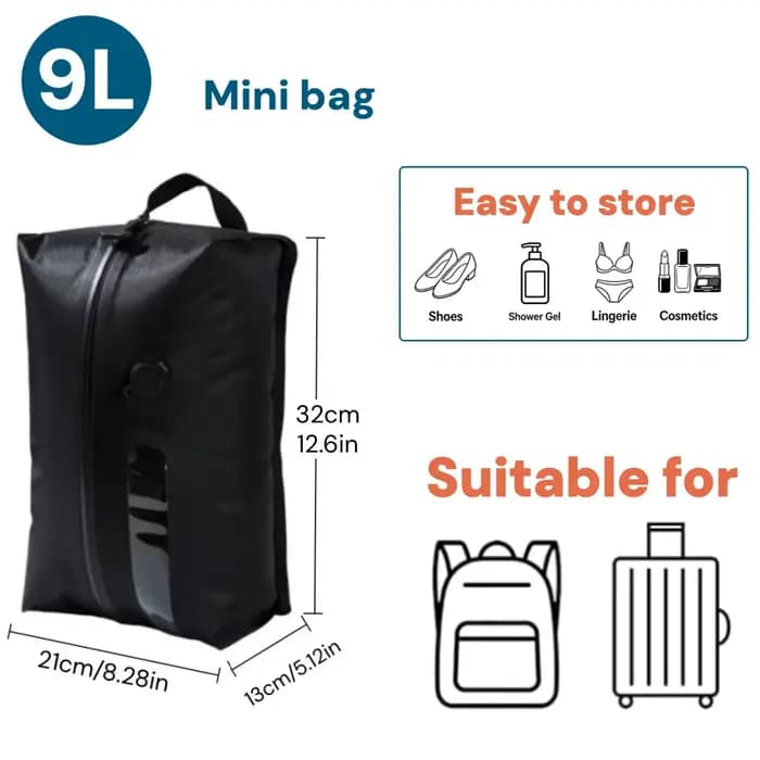 Sacs de compression sous vide en TPU durables et tissu résistant aux déchirures, multi-tailles 9L-41