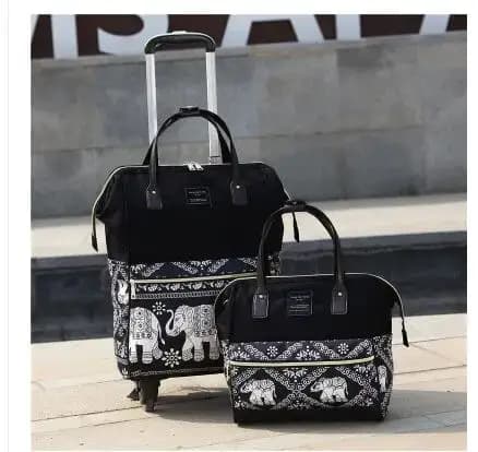Sac à roulettes de voyage pour femmes