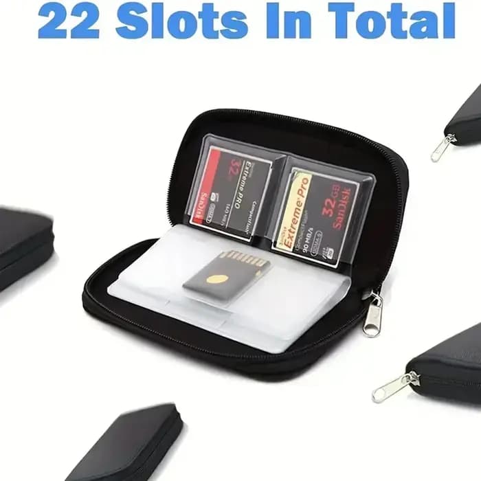 Étui de rangement pour cartes mémoire