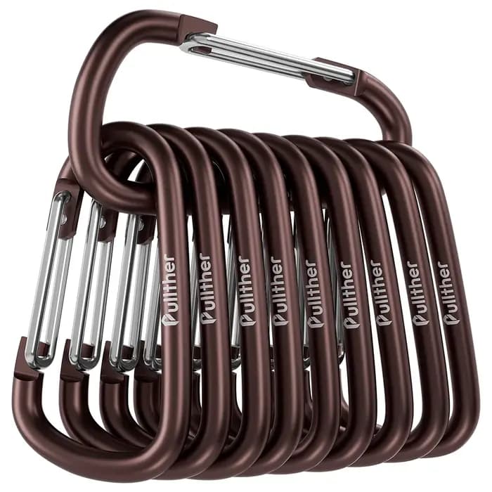Mousqueton camping equipements Porte-clés tactique survivalisme