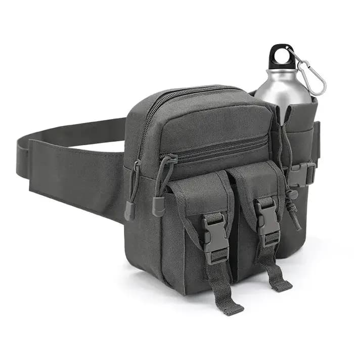 Sac banane militaire tactique en Nylon imperméable pour hommes