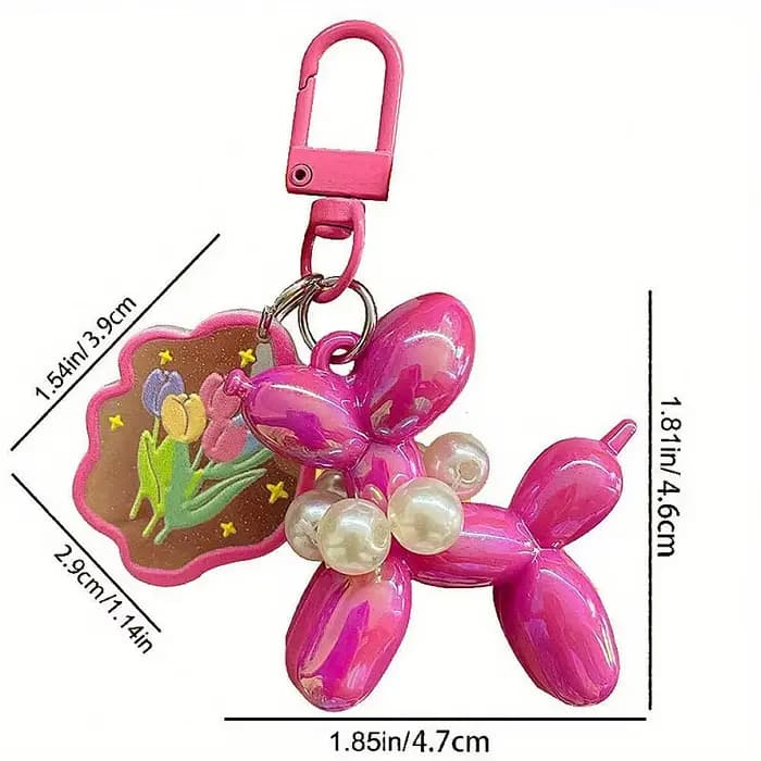 Porte-clés en acrylique élégant 1 pièce – Accessoire de clé de voiture durable et chic pour hommes et femmes