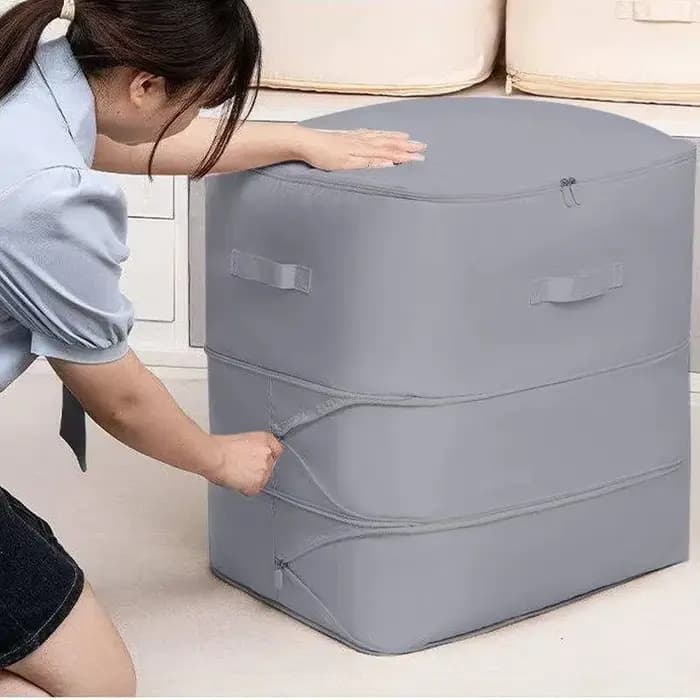 Sac de rangement auto-compresseur robuste – Organisateur portable pour vêtements