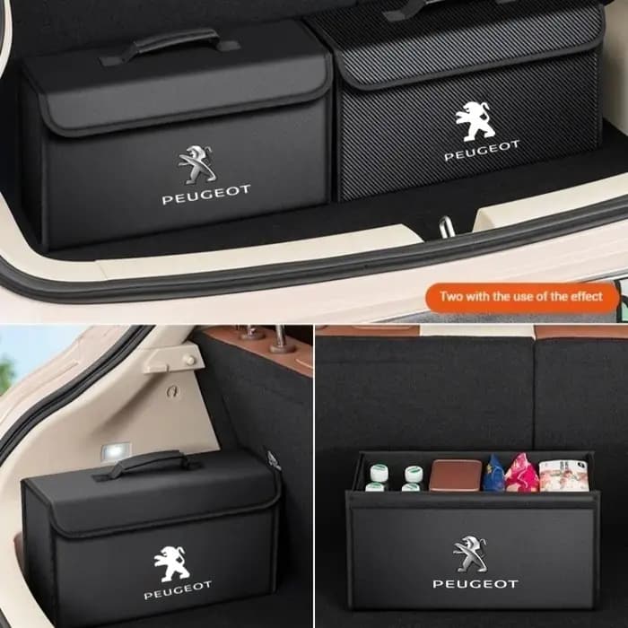 Boîte d'organisation et de rangement de coffre de voiture