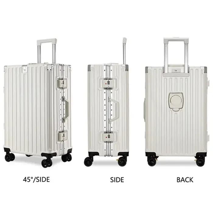 Valise de voyage multifonction avec frein à roue