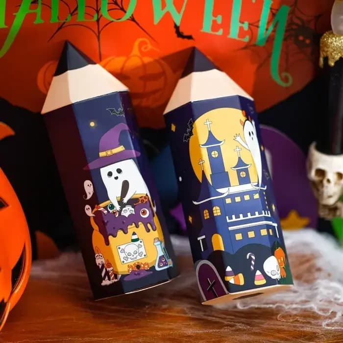 Sacs cadeaux de bonbons d'halloween pour enfants