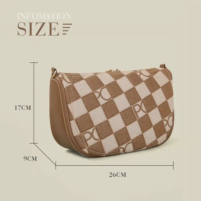 Sac à main PG PATSY GARIS 2026 Nouveau Sac bandoulière de luxe léger et polyvalent pour femme