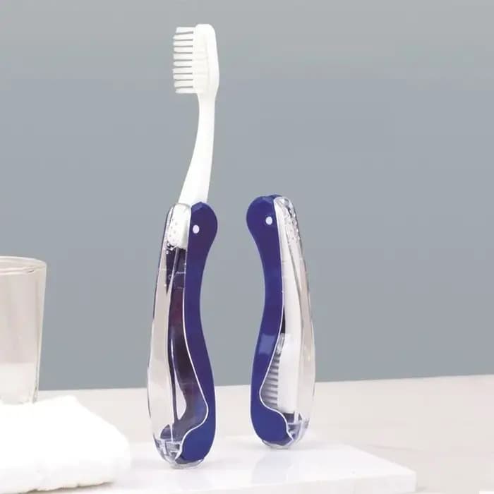 Hygiène buccale Portable jetable pliable voyage Camping brosse à dents randonnée