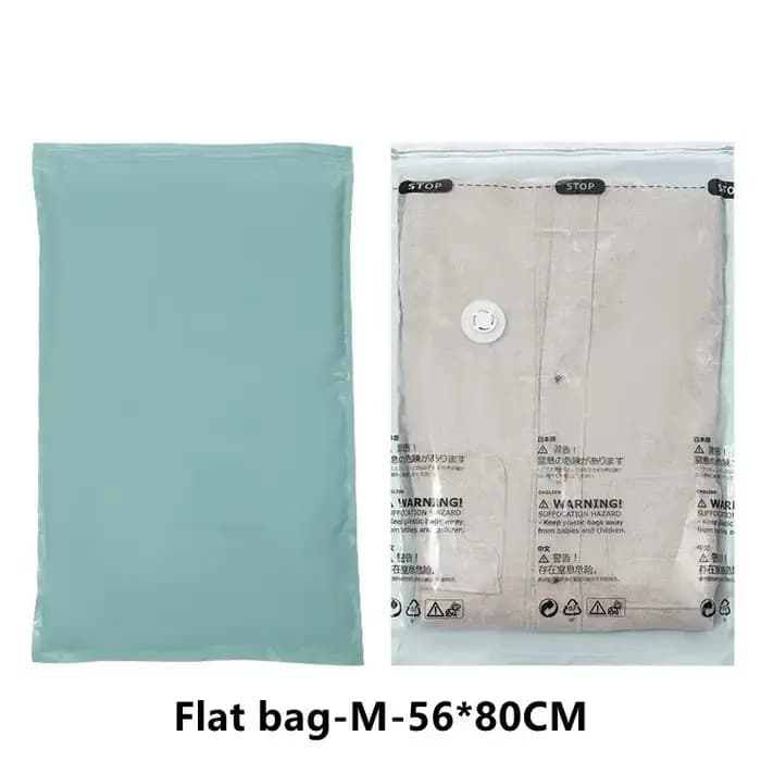 Sacs de rangement sous vide extra-larges sans pompe