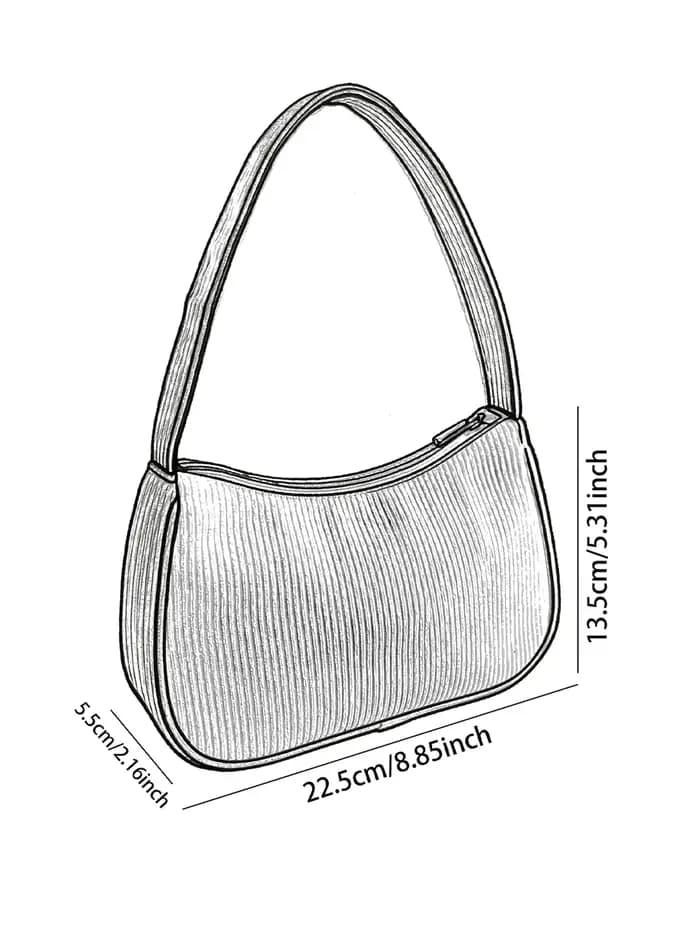 Sac à bandoulière tendance imprimé camping-car