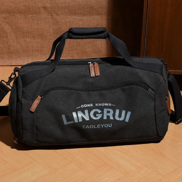 Sac de voyage en toile pour homme