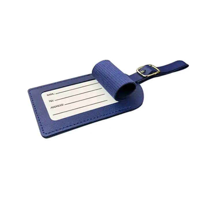 Étiquette de bagage de voyage en avion