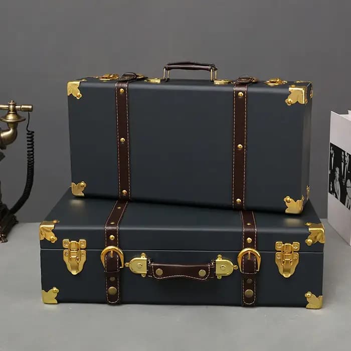 Grandes valises de voyage Vintage de luxe