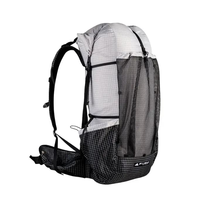 FLAME'S CREED sac à dos Qi Dian Pro voyage Camping randonnée sac à dos extérieur ultraléger sans cadre Packs 40 + 16