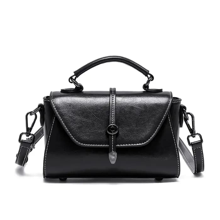 Sacs à bandoulière en cuir de vache souple et Durable pour femmes, sacs à main de luxe tendance, rét