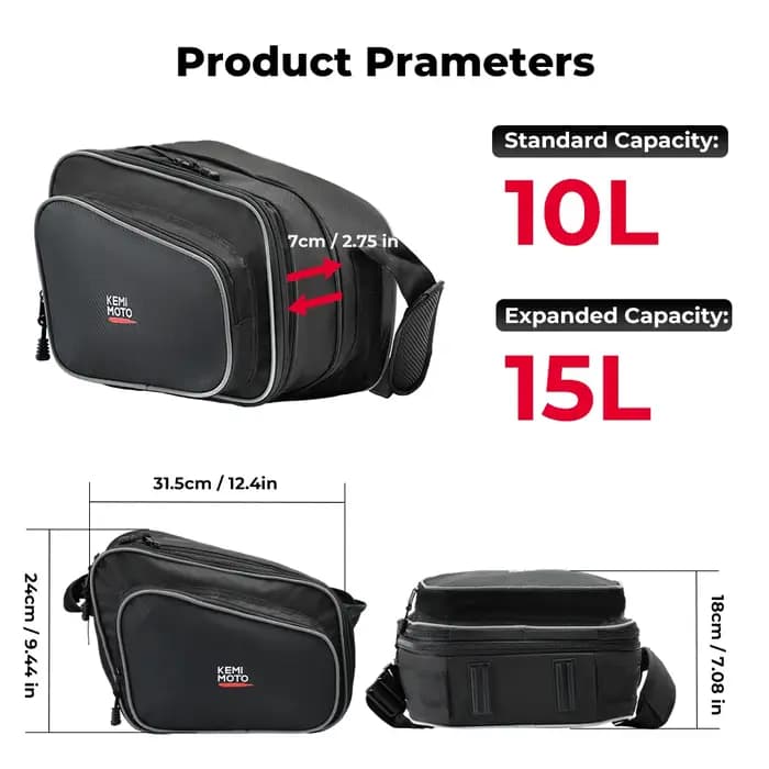 Sacs de voyage pour moto BMW F900XR R1200R R1200RS R1250RS R1250R S1000XR