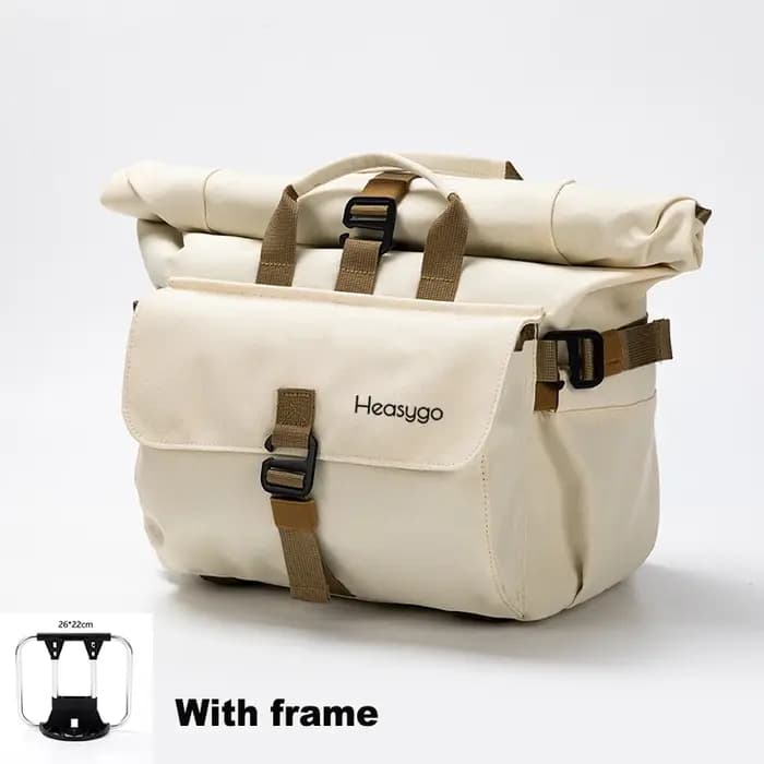 Sac de rangement multifonctionnel pour vélo Heasygo 2516, adapté aux vélos pliants Brompton Dahon, H