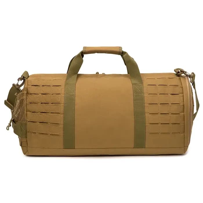 Sac de sport tactique de 40L pour hommes, sac de voyage, sac de fitness avec compartiment à chaussures, sac de basket-ball, sac de week-end pour activités de plein air