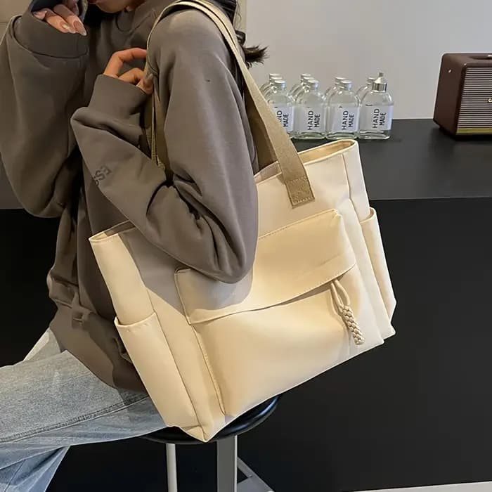 Sac fourre-tout en nylon avec plusieurs poches