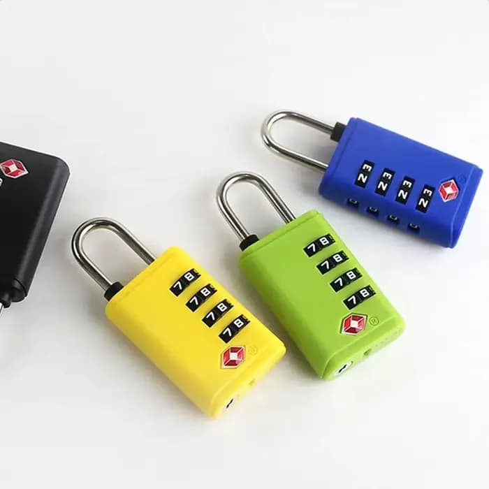 Portable TSA 4 chiffres serrure à combinaison cadenas outil de sécurité valise bagages