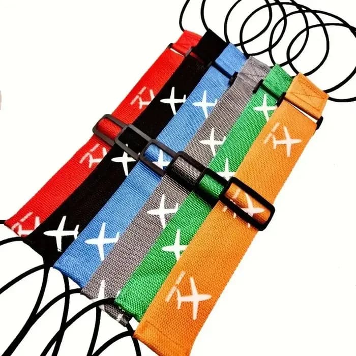 Sangle fixe de bagage en Nylon imprimé d'avion