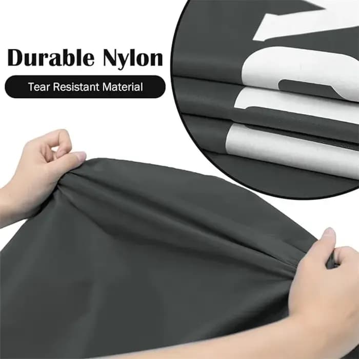 Sac à linge haute capacité avec cordon de serrage - Pochette de rangement de voyage lavable en machine pour vêtements sales - Accessoire de salle de bain
