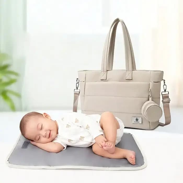 Sac à langer tendance grande capacité multifonctionnel
