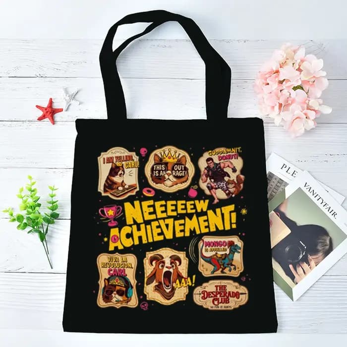 Sac fourre-tout pliable pour femme Dungeon Crawler Carl, sac de shopping en tissu
